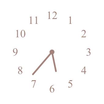 Clock Widget ideas[DyxJm70ZsmvNzK0I4ebR]