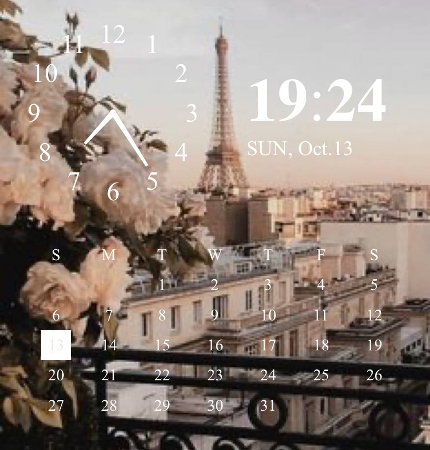 Pretty Clock Widget ideas[4wCj25NV9cuzsCk6ZrLJ]