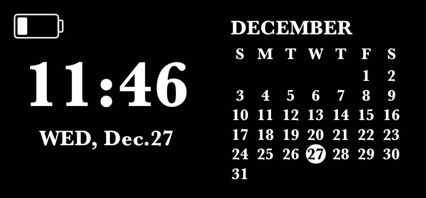 カレンダー時計 Calendar Idei de widgeturi[oVSmReeUusox78OBxMo6]