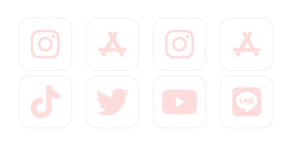 可愛い App Icon Pack[1RikArT4eafP7NT2EktN]