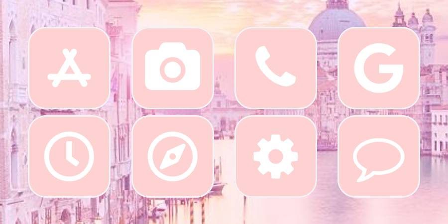 Pink App Icon Pack[9K5QGVrChTQfhLehSmnm]