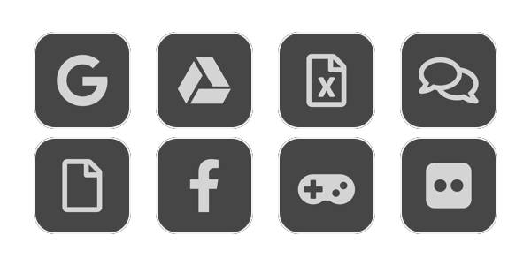 Basic Google Apps and more App Icon Pack[rO5M58qXmMN59kRwUbbO]