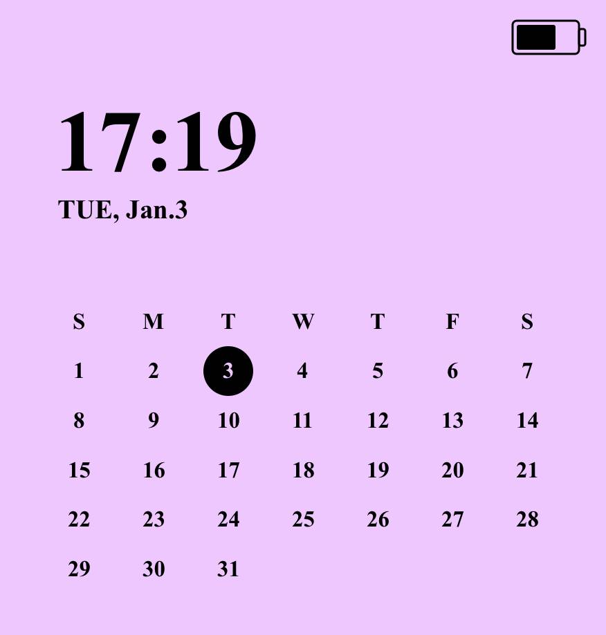 Calendar Idei de widgeturi[K6cvoI8L9TVvws8i4TJF]