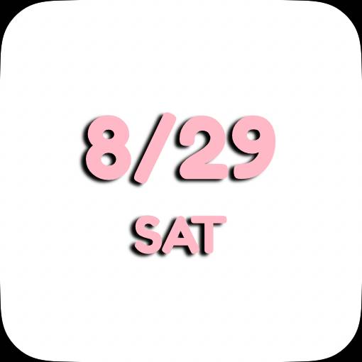 Pretty Date Widget ideas[ZOUepeffOpjMfDqD59Lg]