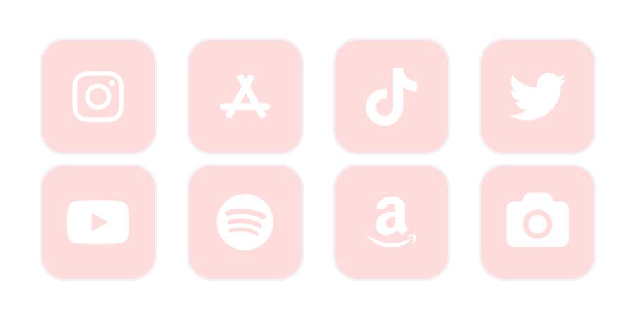 Růžový App Icon Pack[o1q83Q5UNY73DqJSU8aQ]