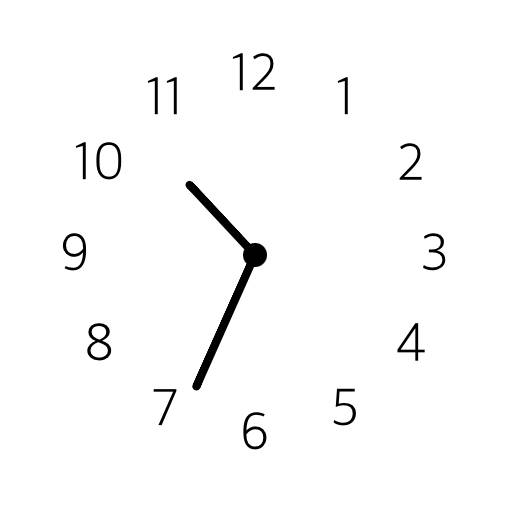 時計 Horloge Idées de widgets[oE7EJSSo0JYkK79gMr9y]