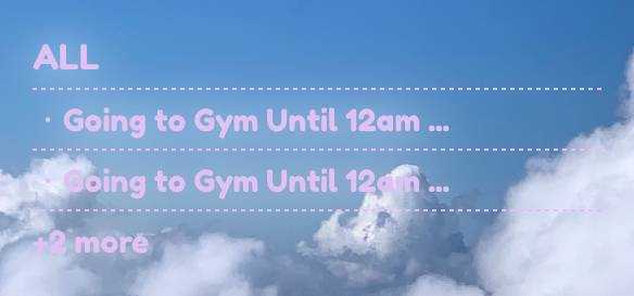 Simple Reminder Widget ideas[R7OKRcyrKRLKQrsiB9W5]