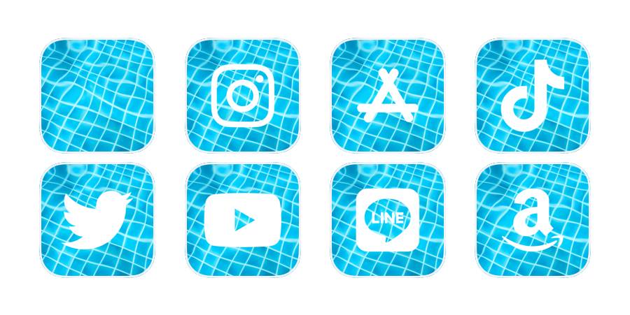 プールサイドアイコン App Icon Pack[4jNDZuQ76oTDAIZNCwef]