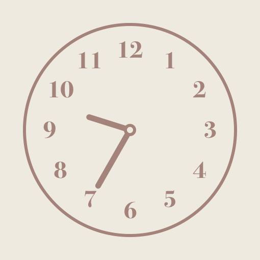 Clock Widget ideas[KmyDxUR2y15dxBT5aCBh]