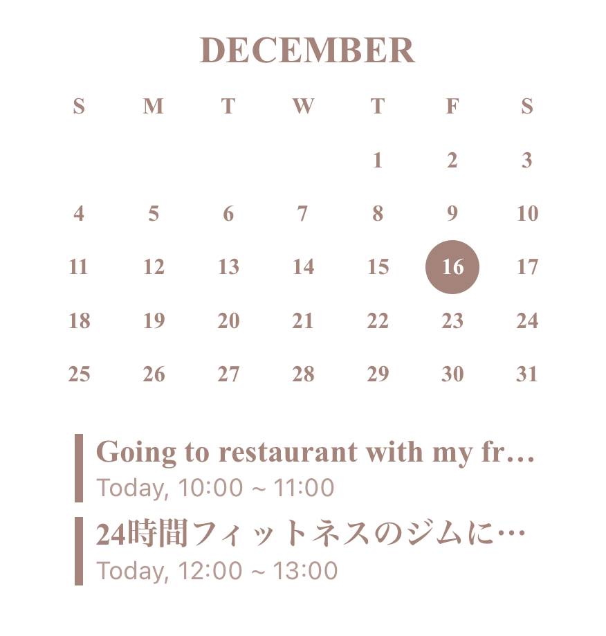 カレンダー Calendrier Idées de widgets[Q2RRG1ooHxRqMfe6jOZ8]