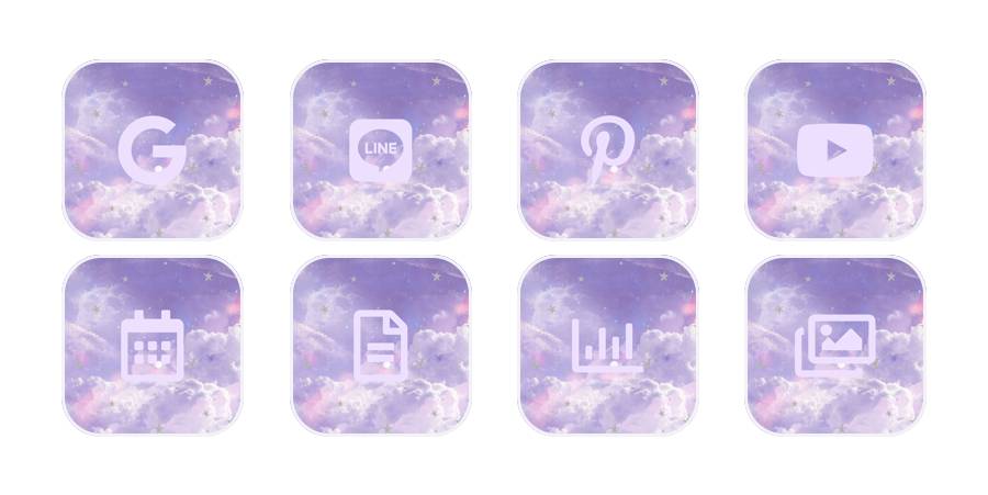 雲 App Icon Pack[8EFVv0QaDEGyp3KV9Gd8]
