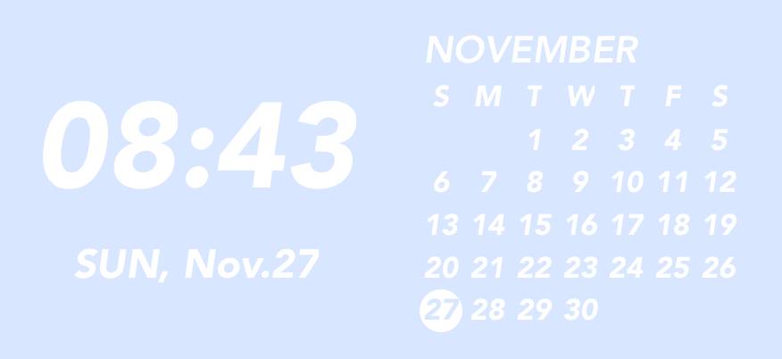 青よりのむらさき Calendar Idei de widgeturi[L8J78SLvDuJx08lQPTJG]