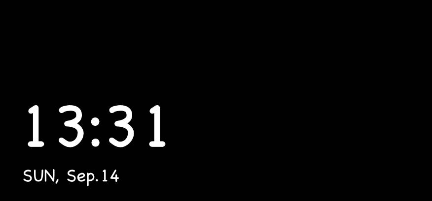Simple Time Widget ideas[hfGzpuZhFbVsdecNnfa0]