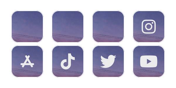 紫 Paket ikon aplikacij[c3LOOmh7ej3eQtEfNlrb]