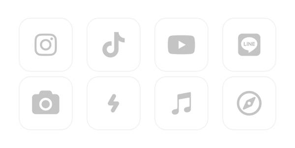 シンプル App Icon Pack