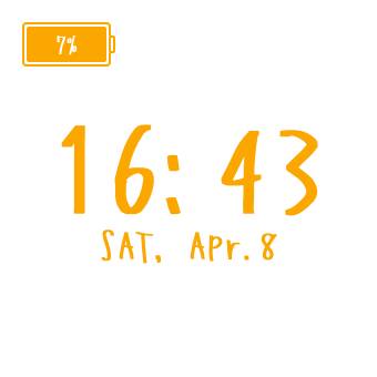 Time Widget ideas[8lCBUHMbERfttydTcR7q]