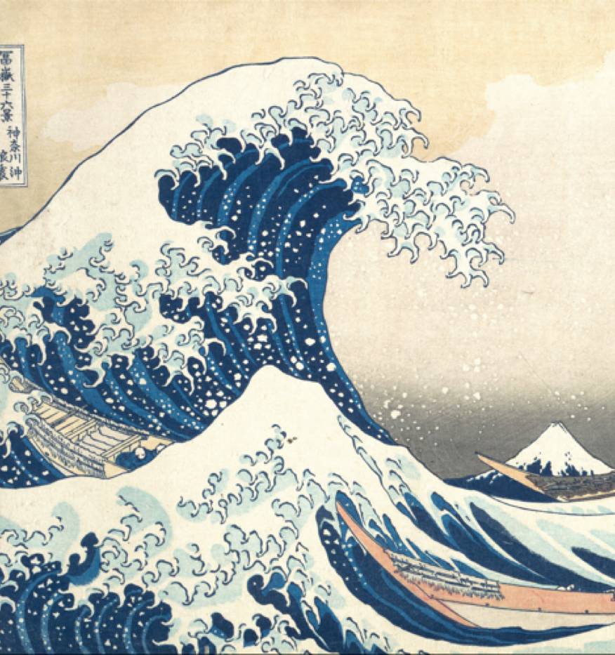 The Great Wave off Kanagawa صورة أفكار القطعة[T8sjh3duK2CWBE4T8RaC]