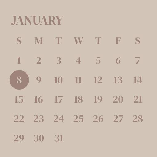brown bear widget Календар Идеје за виџете[6FXredgT09XTeeUFOwag]