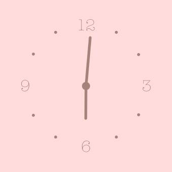 Horloge Idées de widgets[keGQjAQY0Q1pAVmvJGLe]