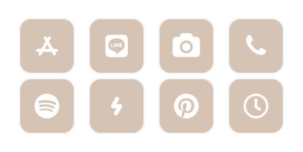 オシャレ App Icon Pack[JO1COya5g73O5y3j2aqc]