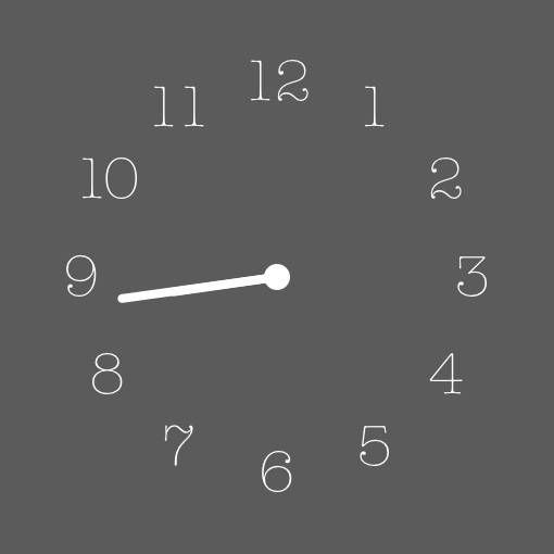 ⏰Clock Widget ideas[tDREO78QNsKiBaikjIcn]