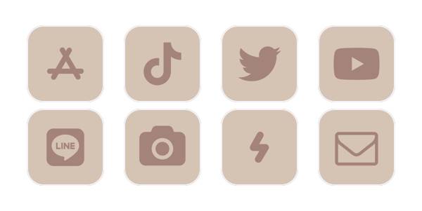 Beige App Icon Pack[hDLB9qixN2D60GyJR3Qh]