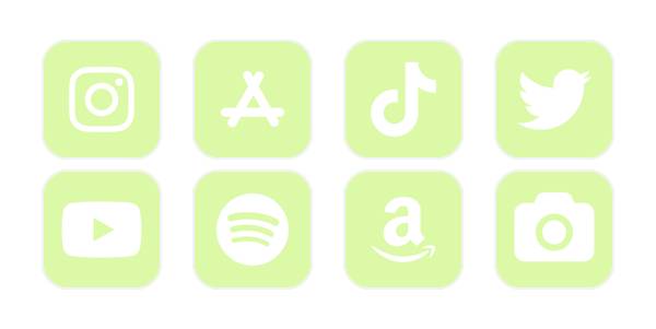 green apps Pacote de ícones de aplicativos[6zQh3QFs7W1J0IQx2qTE]