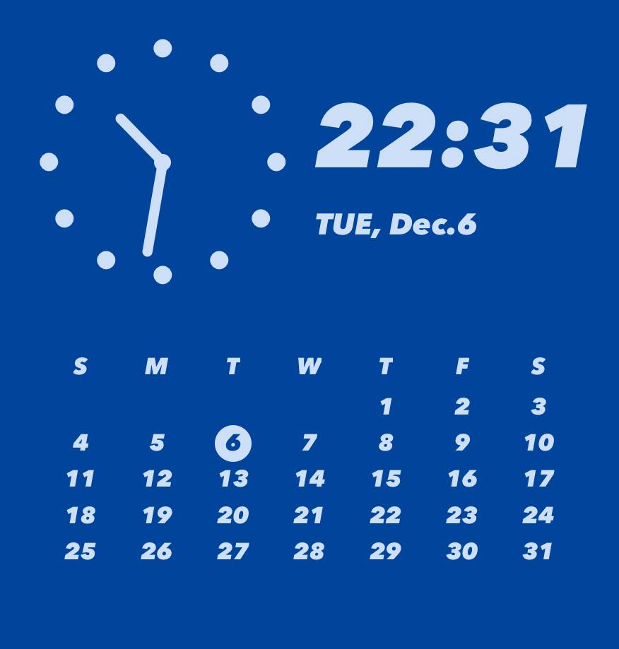 Calendar Relógio Ideias de widgets[WtwNwuRDpLcqd83OxqGd]