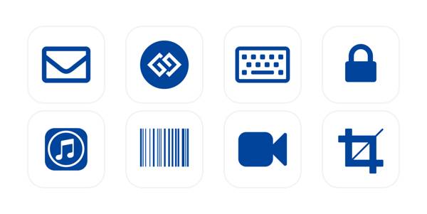 Blå App Icon Pack[anQcpLzlR74D8ZYU8JtP]