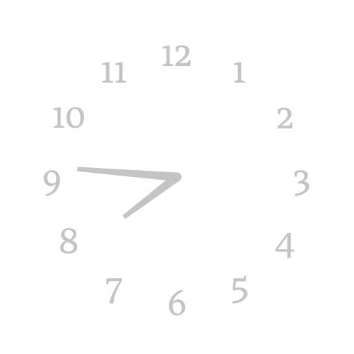 Horloge Idées de widgets[mOw9ew6zplPPL1idSiod]