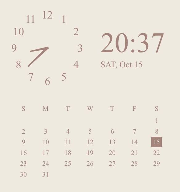 Reloj Ideas de widgets[QyvctyOCutqVEBPYLLUj]