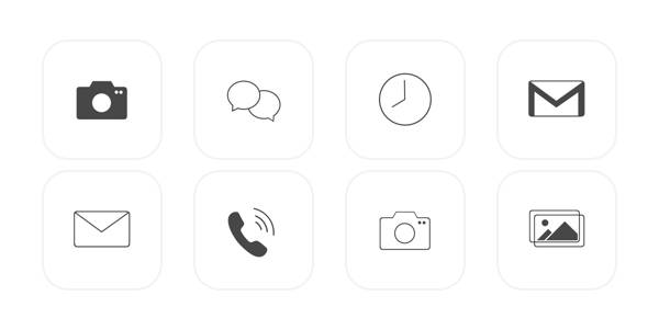Simple App Icon Pack[uCLkNN8zzrVSl4WW9mof]
