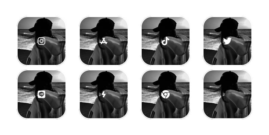 女の子 Pacchetto icone app[Qa0u4XY8pS0DzfwEfg04]