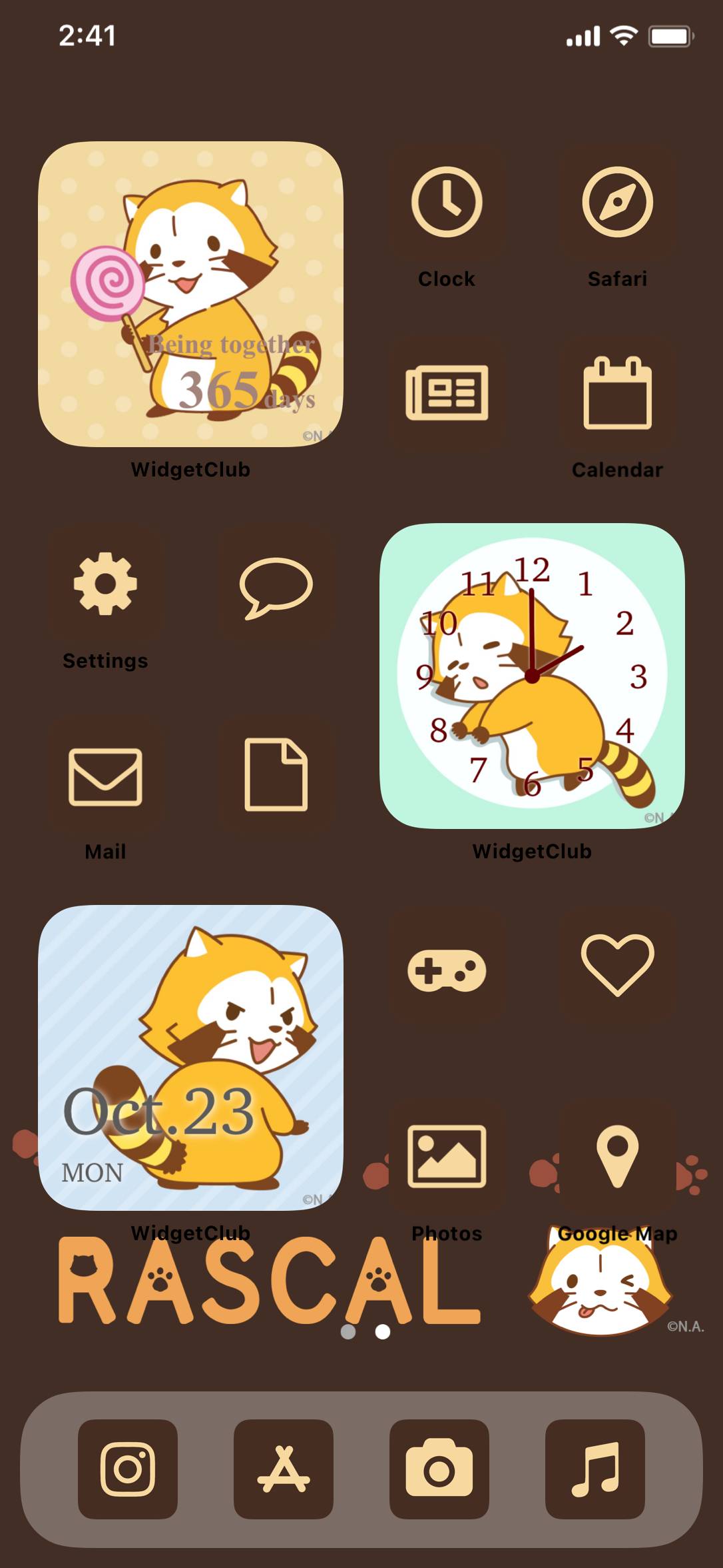 ラスカル着せかえ Hello! RASCALایده های صفحه اصلی[8SKyT4zo9ILal51ArSVr]