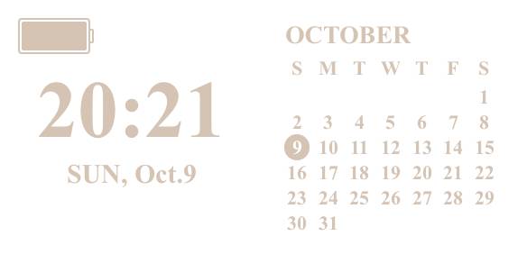 時計Kalender Widgetidéer[l3r5C2mOwDn3WDSXZLUK]