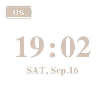 Tid Widget ideer[qVTmWVQKTSGClFJuiQLl]