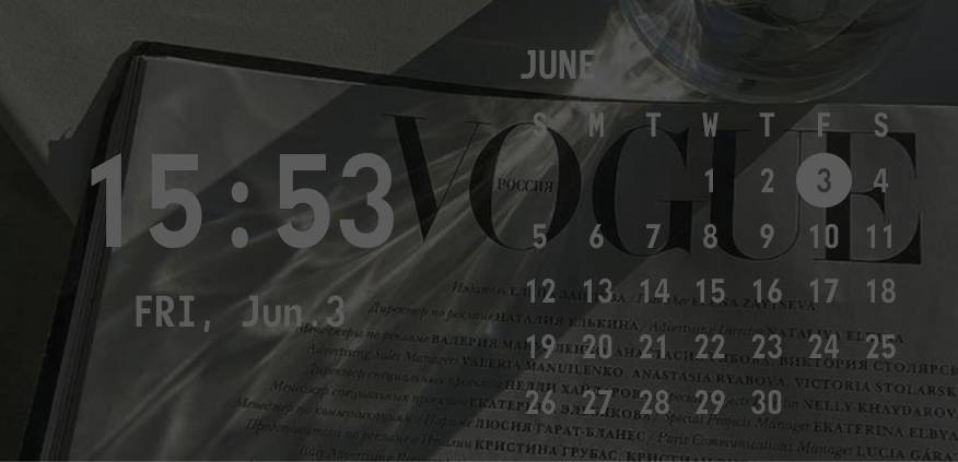 時計×カレンダー Calendar Widget ideas[2Bl5b6kMJcw2ML5BCaSy]