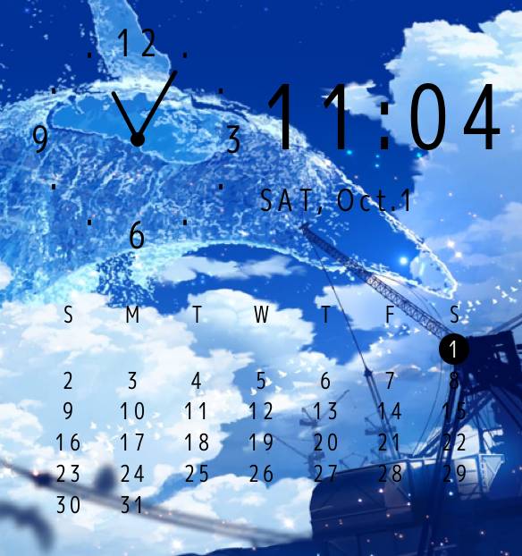 Relógio Ideias de widgets[9wKbNM8LKPTPdtIb8r8g]