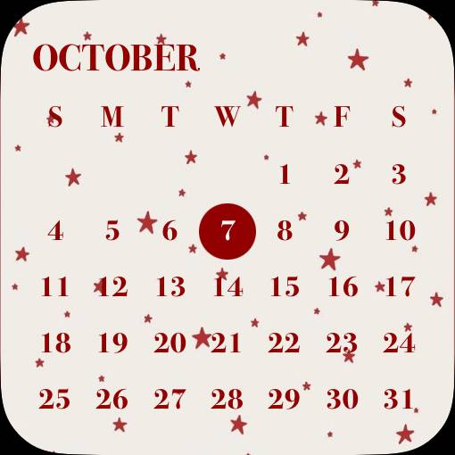 Calendar Widget ideas[6REcS6yYbGuE2PvzzzHT]