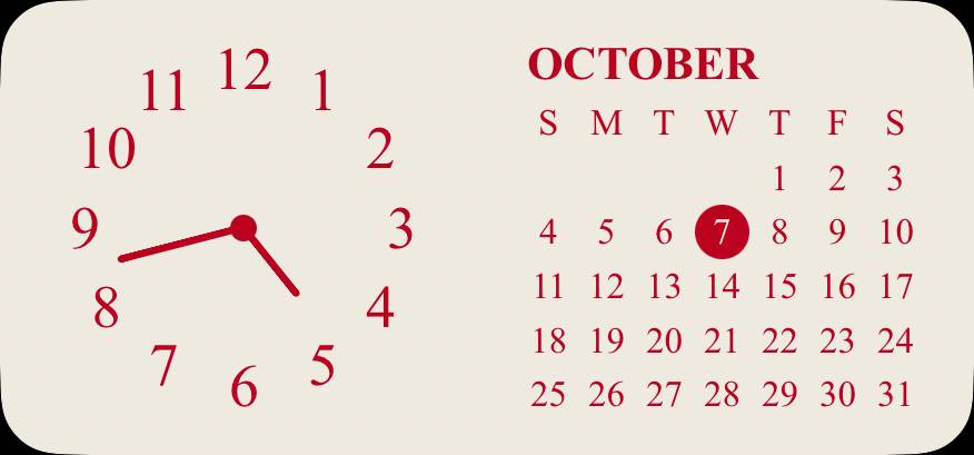 Clock Widget ideas[6REcS6yYbGuE2PvzzzHT]