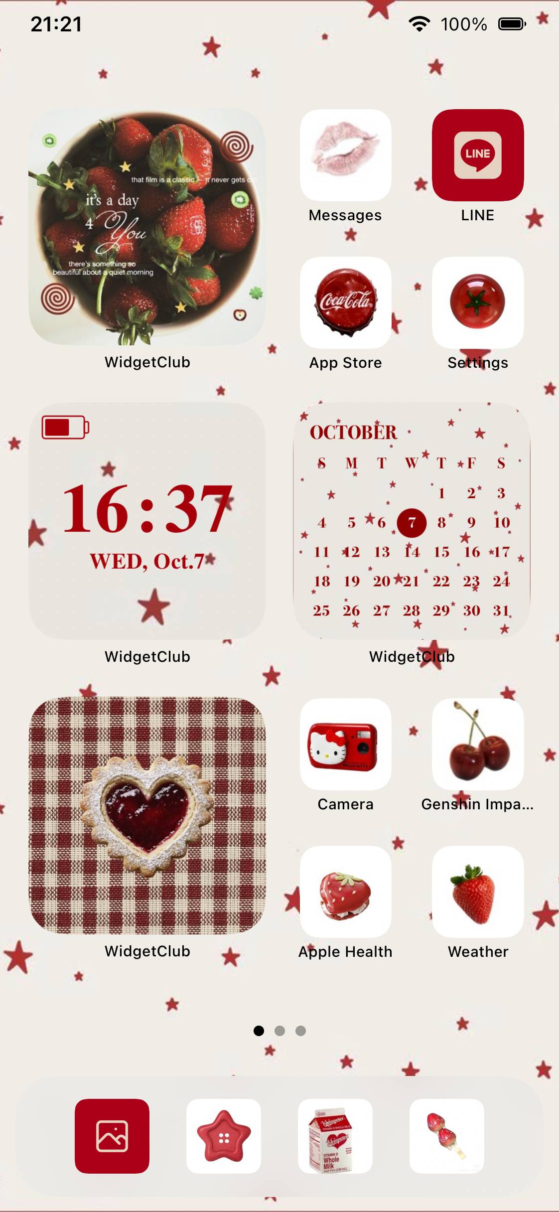 Whimsical fruity redHome Screen ideas[6REcS6yYbGuE2PvzzzHT]