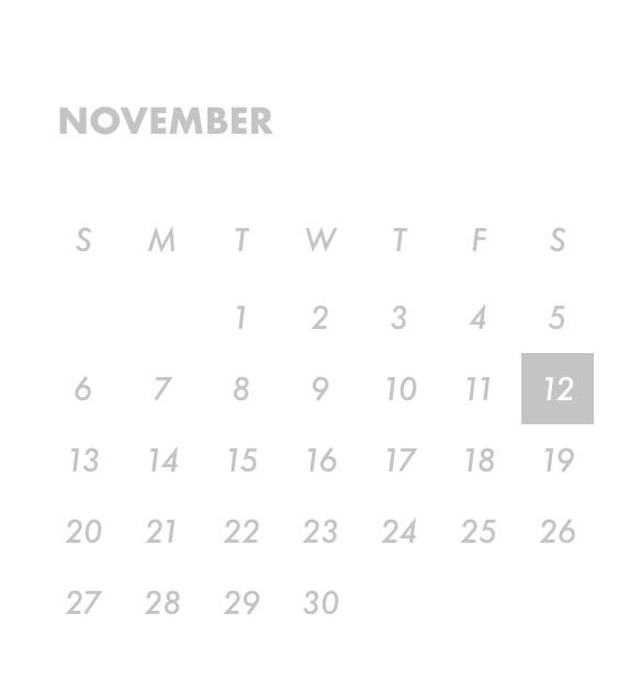 Calendario Ideas de widgets[19REulImMijWj51p6bXg]