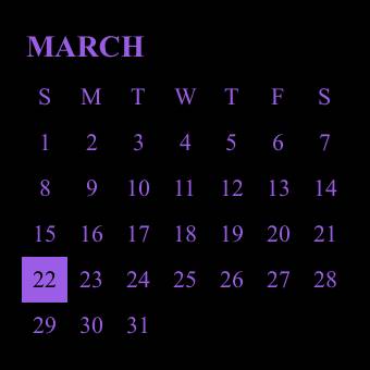 Calendar Widget ideas[7JBn0SM4CG4tW9mc8fd5]