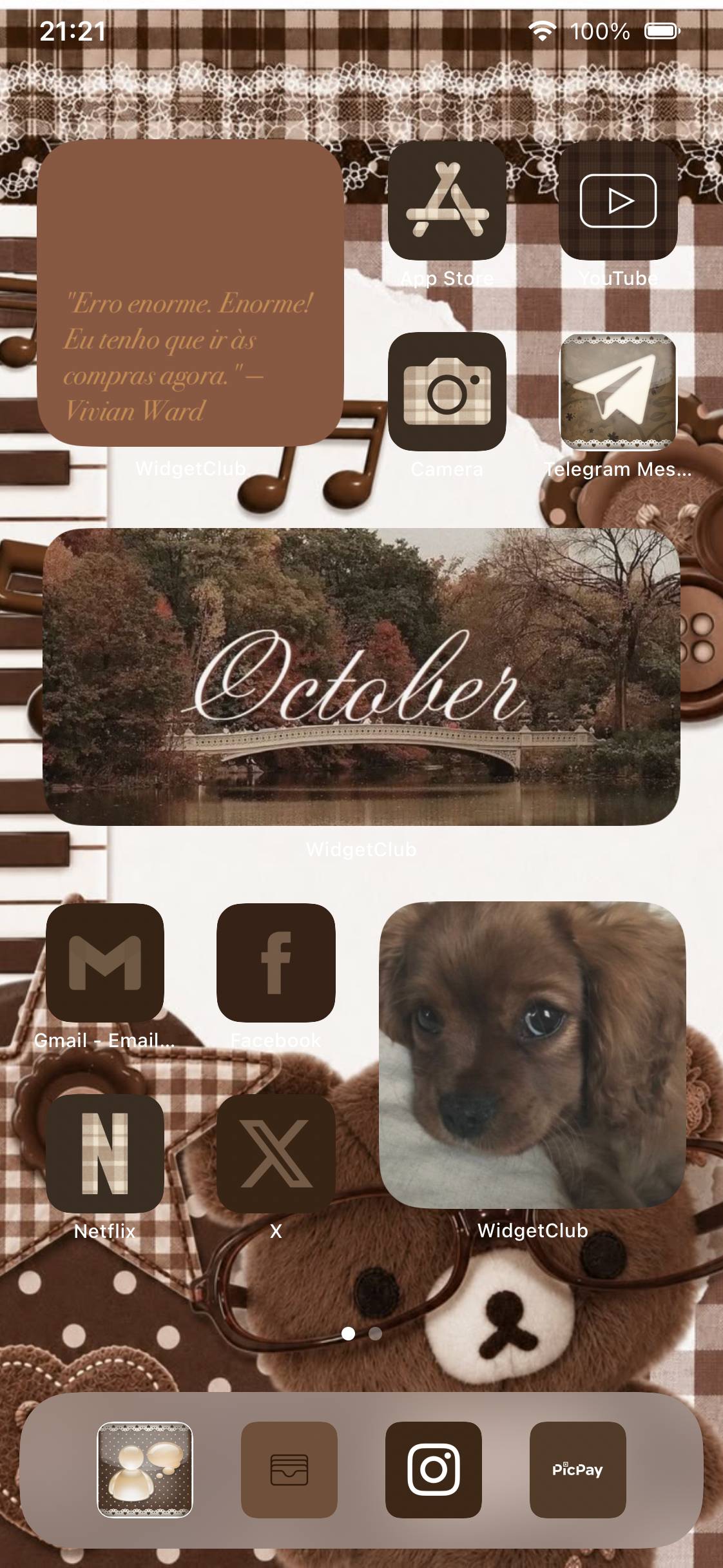marromHome Screen ideas[3KYkCTma42zY2g0zuVfI]