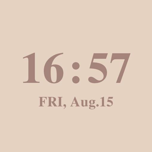 Time Widget ideas[z5Rmh3WhCLaQcVAxsgqQ]