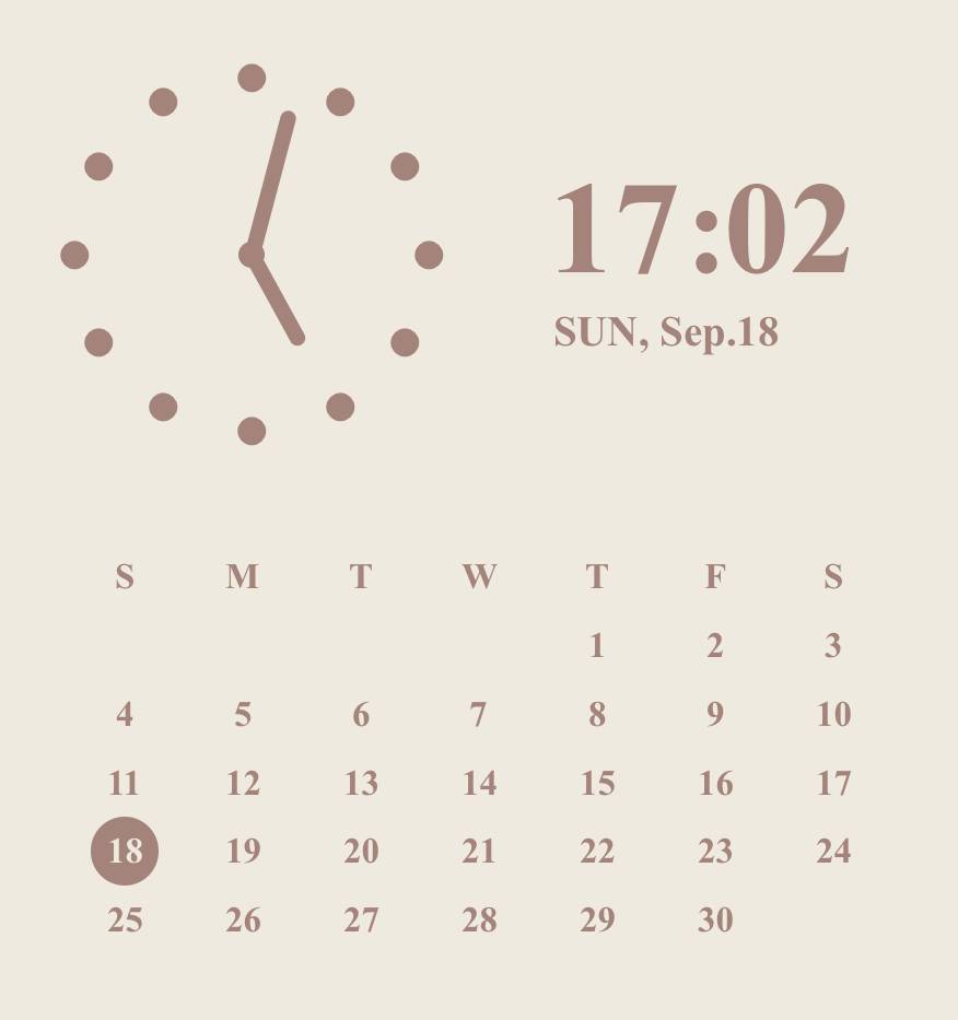 Orologio Idee widget[aC4qvYKNip90bXvGlYlh]