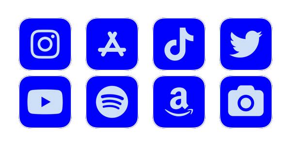 blue icons حزمة أيقونة التطبيق[5J408LADOF6w8k9ARrSB]