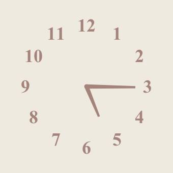 時計 Horloge Idées de widgets[ViqUwvKtkypQiIpRn2Yc]