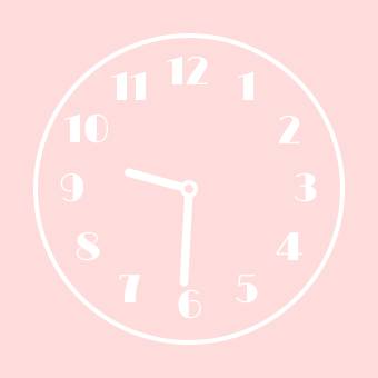 Simple Clock Widget ideas[PJ4ZLlHHvTIBS2w6UwZh]