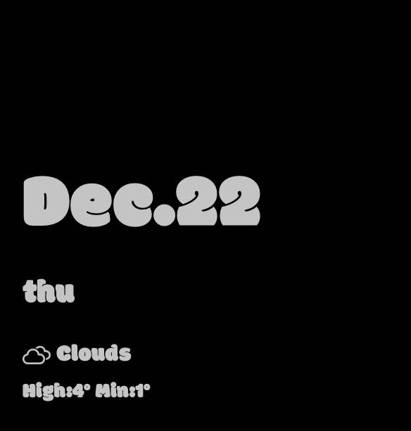 黒Weather Widget ideas[kmkd3igI6J8VB6gkucLx]